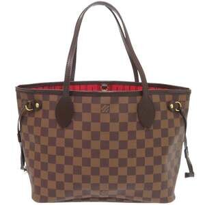 Like new Louis Vuitton Neverfull PM Damier Cerise Tote Bag N51109 LV 0463LOUI...